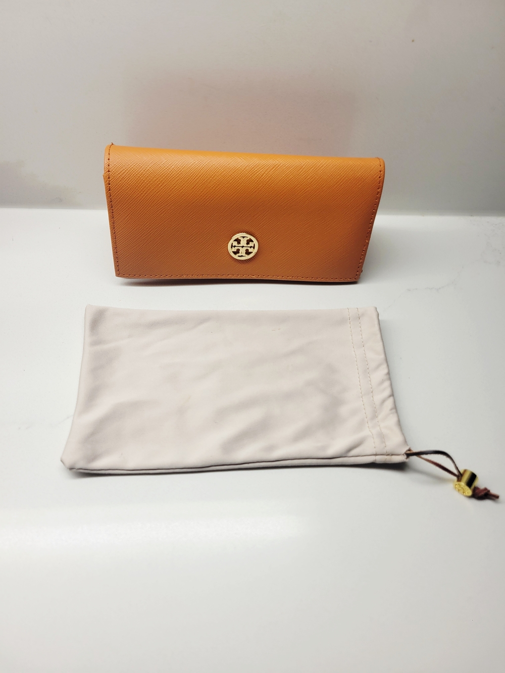 Tory Burch Saffiano Leather Sunglasses / Eyeglasses Case